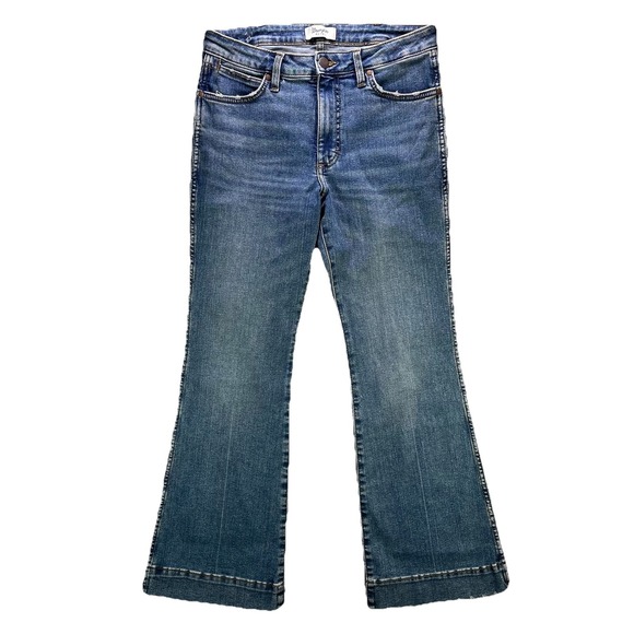 Wrangler Denim - Wrangler Retro Jeans Womens 29x30 Blue High Rise Flare Trouser Bootcut Rodeo